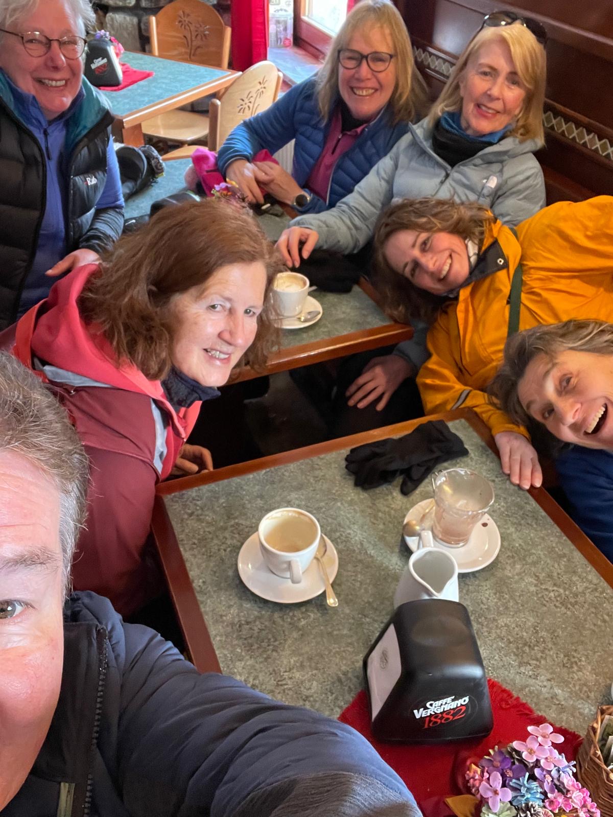 well deserved coffee break